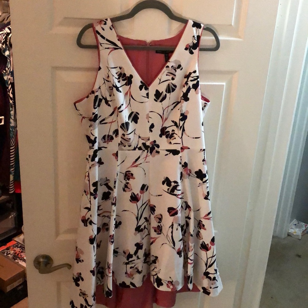 Beautiful Fit & Flare, High-Low Dress